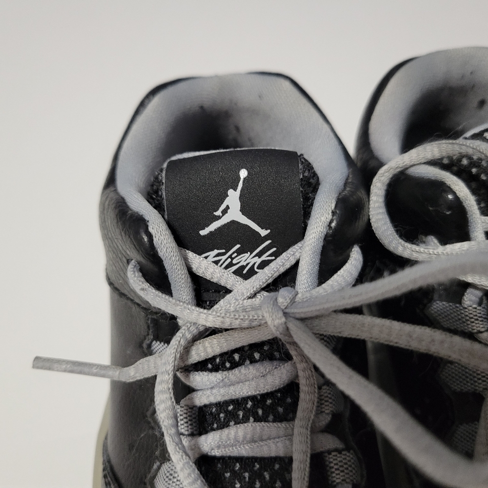 Nike Air Jordan Flight Origin 2 Toddler Size 9C Black, White, and Wolf Grey - Picture 6 of 10